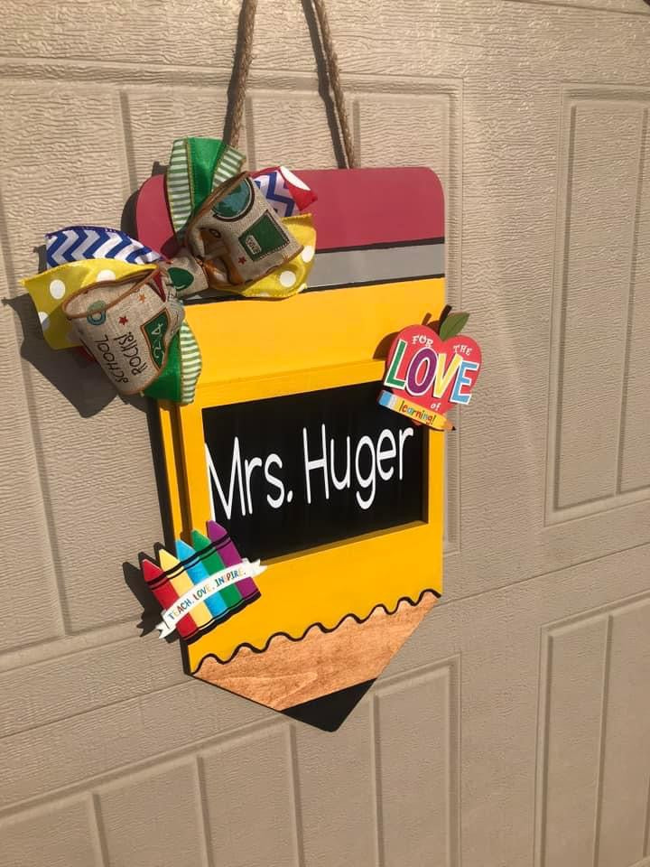 Teachers Pencil Sign