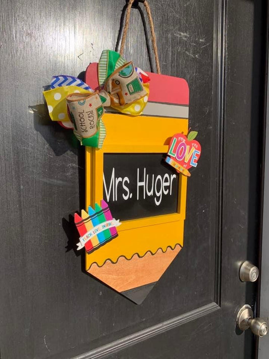 Teachers Pencil Sign