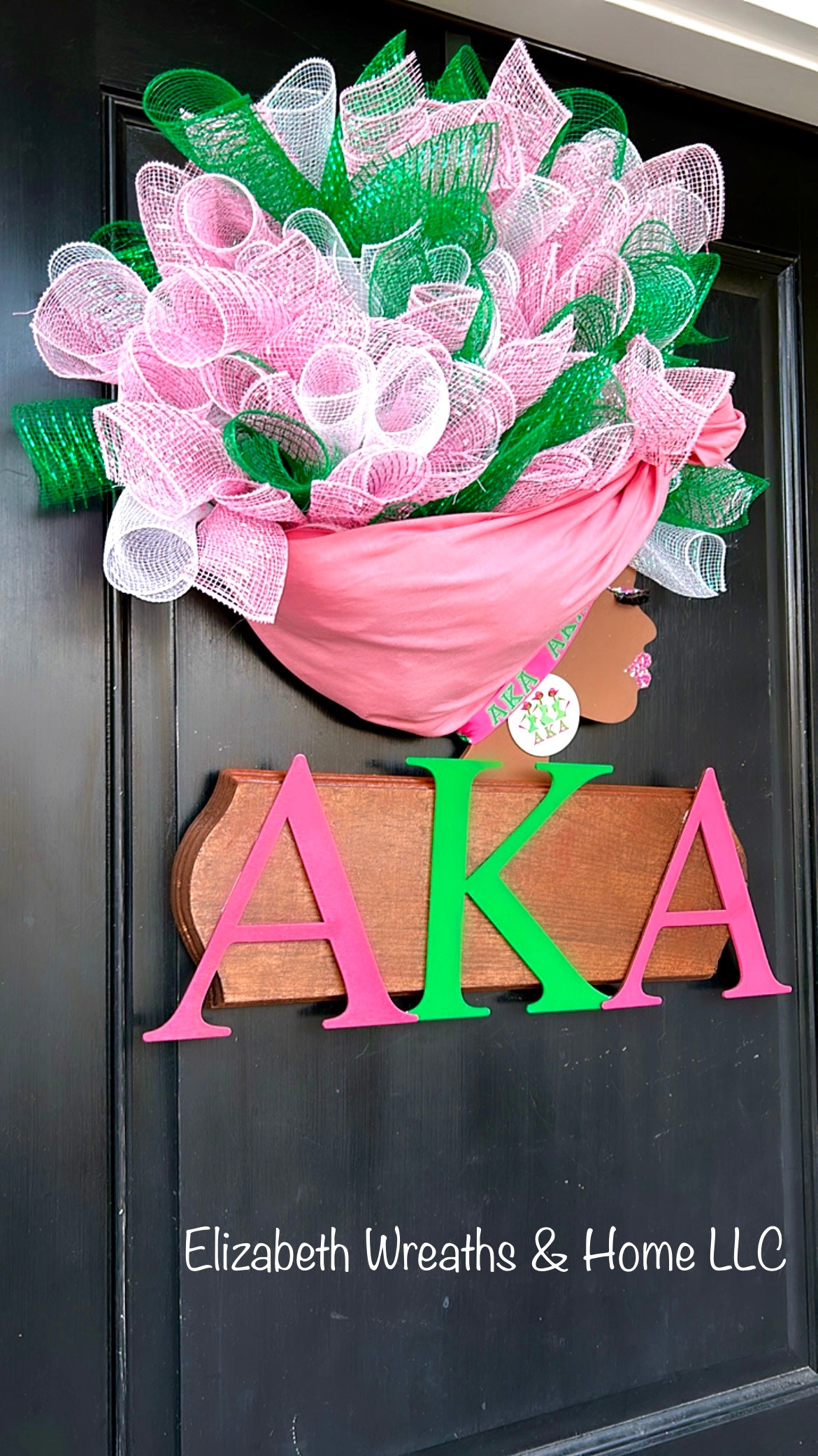 AKA AFRO QUEEN WREATH