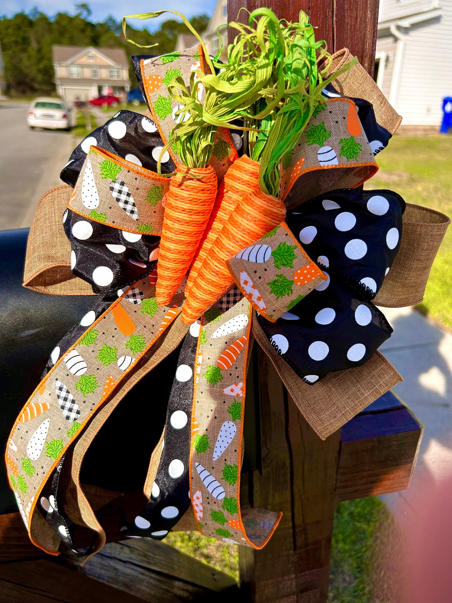 CARROT TOP BOW