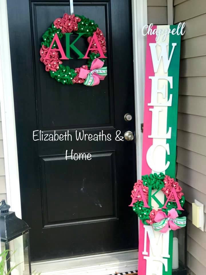 ALPHA KAPPA ALPHA BURLAP